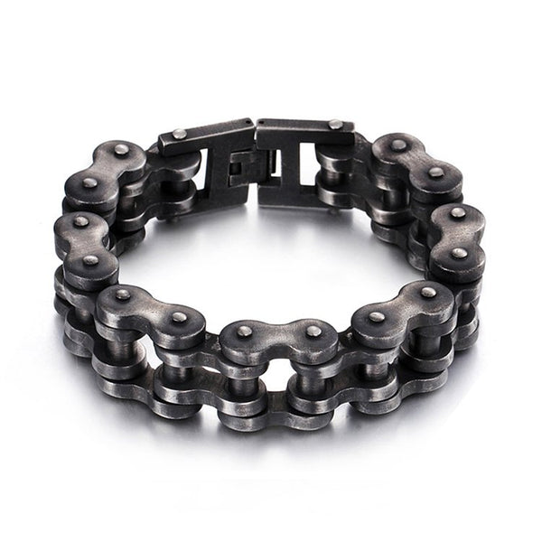 Bye Felicia Goods® Bike Chain Bracelet – Stainless Steel Statement Band