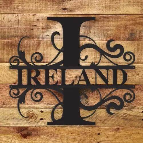 🏠 Bye Felicia® Custom Metal Name Sign – Personalized Monogram Wall Decor-Bye Felicia Goods-Bye Felicia Goods