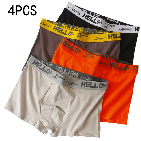 Bye Felicia Goods® “HELLO” Men’s Boxer Briefs – Breathable Comfort Underwear