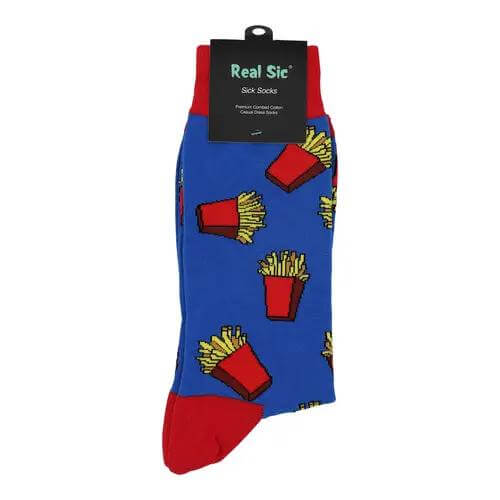 Bye Felicia® French Fry Crew Socks – Snack Energy by Real Sic Bye Felicia Goods