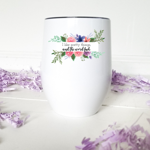 Bye Felicia Goods® Stainless Steel Tumbler – Insulated with Straw & Slider Lid - I like pretty things and the F word