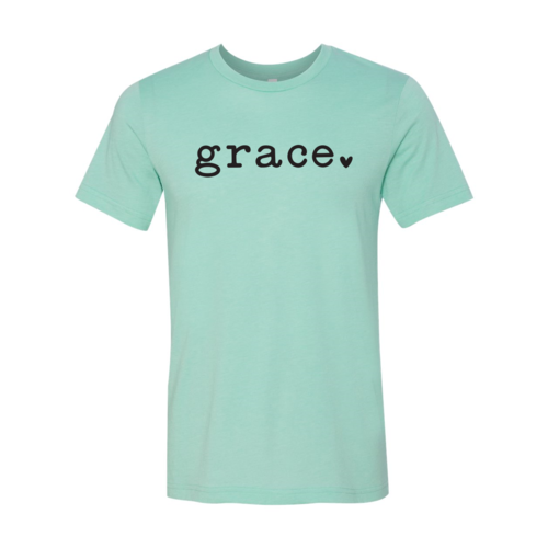 Bye Felicia Goods® “Grace” Heart Graphic T-Shirt – Bella+Canvas Classic Tee