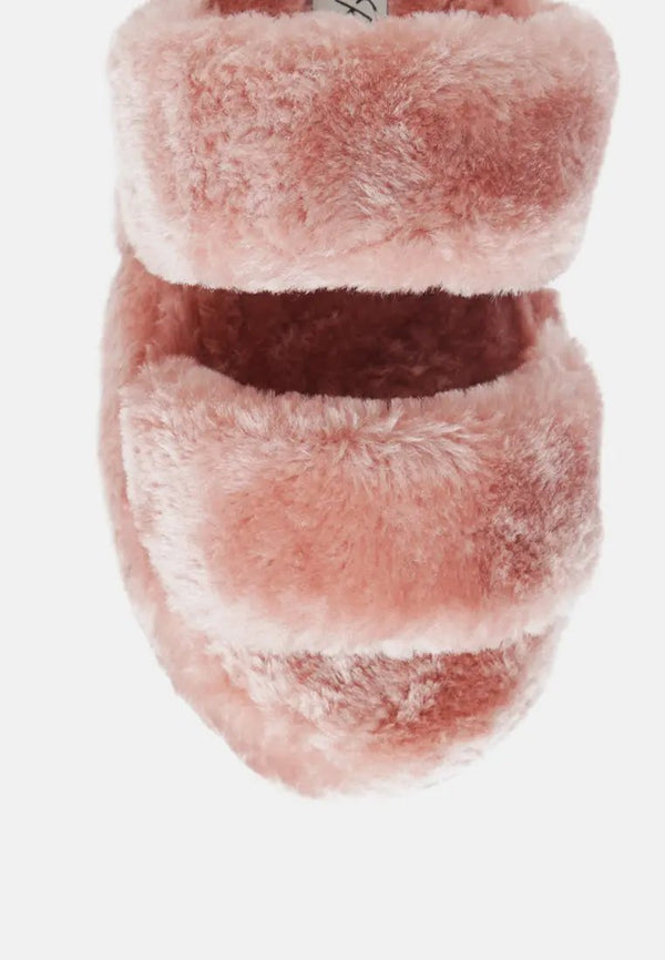 Smoothie Fur Slip-On Flats-3