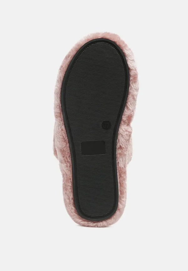 Smoothie Fur Slip-On Flats-4