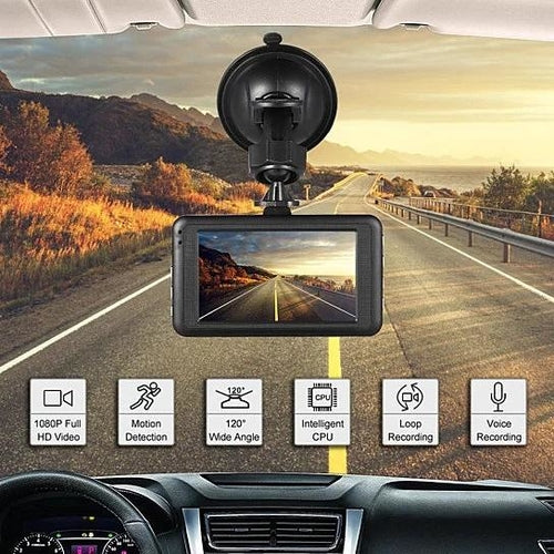 Your Car’s Little Snitch – Full HD Car Dash Cam – 1080P with Loop Recording & Crash Detection