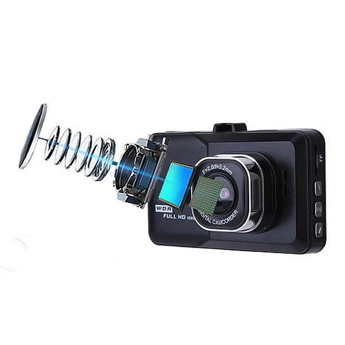 Your Car’s Little Snitch – Full HD Car Dash Cam – 1080P with Loop Recording & Crash Detection