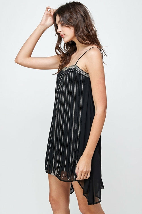 Shimmer & Sway Mini Dress