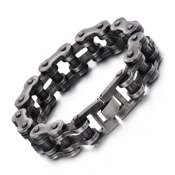 Bye Felicia Goods® Bike Chain Bracelet – Stainless Steel Statement Band