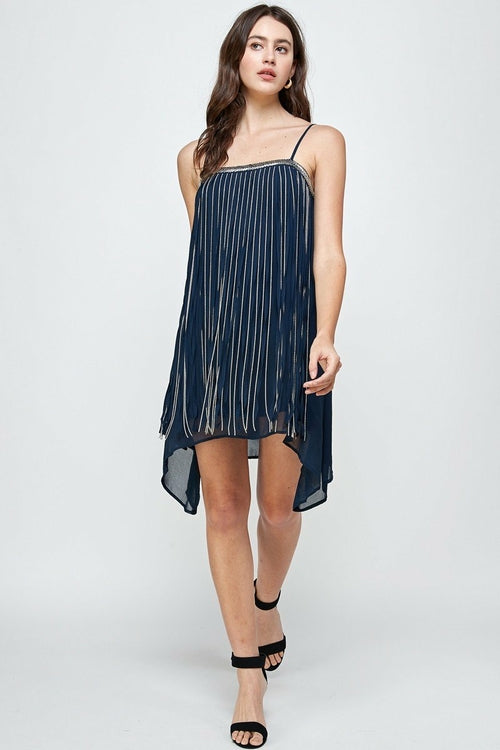 Shimmer & Sway Mini Dress