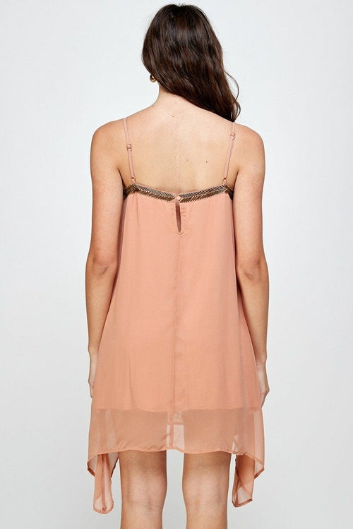 Shimmer & Sway Mini Dress