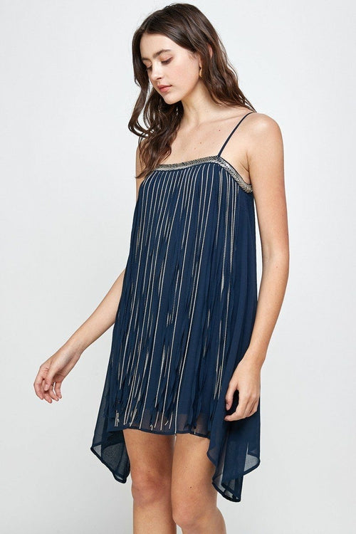 Shimmer & Sway Mini Dress