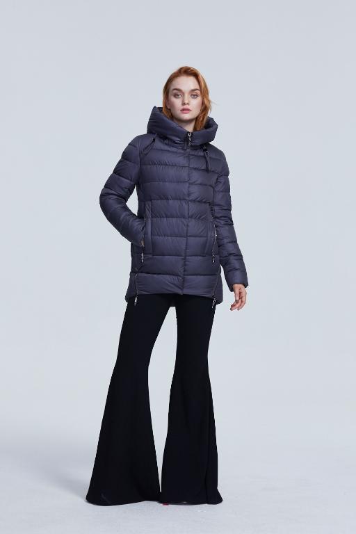 Bye Felicia Goods® Women’s Casual Zip-Up Hooded Jacket – Wide Fit Solid Style