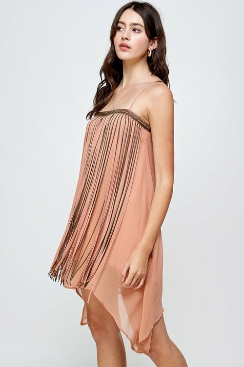 Shimmer & Sway Mini Dress