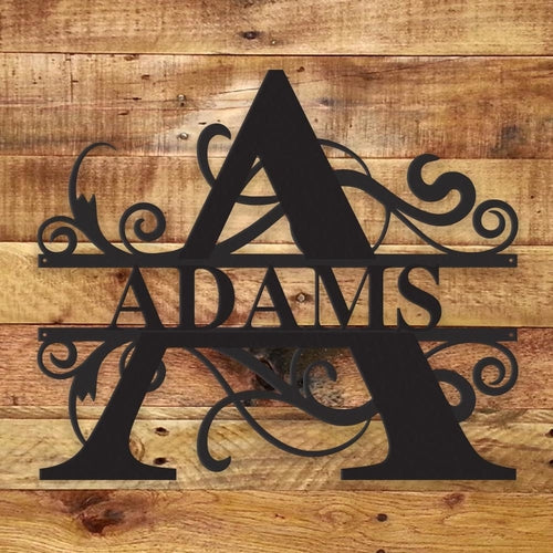 Custom Monogram Sign – Because Basic Walls Are Not Invited