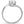 Bye Felicia Goods® Clear CZ Classic Ring – High-Polish Stainless Steel