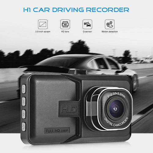 Your Car’s Little Snitch – Full HD Car Dash Cam – 1080P with Loop Recording & Crash Detection