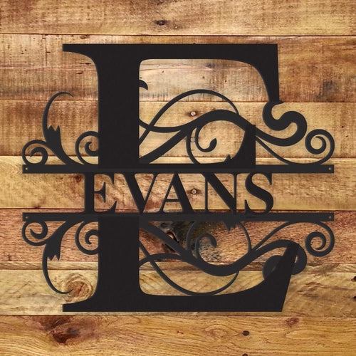 Custom Monogram Sign – Because Basic Walls Are Not Invited