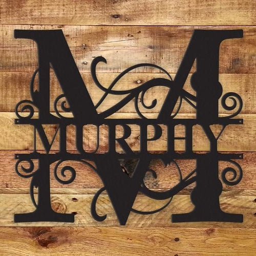 Custom Monogram Sign – Because Basic Walls Are Not Invited