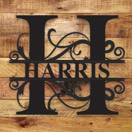 Custom Monogram Sign – Because Basic Walls Are Not Invited