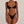 Metal Buckle Bikini For Women, Black, Soho, BYMANYC New York.-0