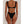 Metal Buckle Bikini For Women, Black, Soho, BYMANYC New York.-1