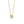 Bye Felicia Goods® CZ Pendant Necklace – 14K Gold PVD over Surgical Stainless Steel
