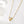Bye Felicia Goods® CZ V-Heart Pendant Necklace – 14K Gold PVD Surgical Stainless Steel