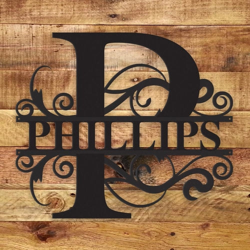 Custom Monogram Sign – Because Basic Walls Are Not Invited