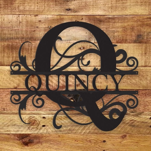 Custom Monogram Sign – Because Basic Walls Are Not Invited