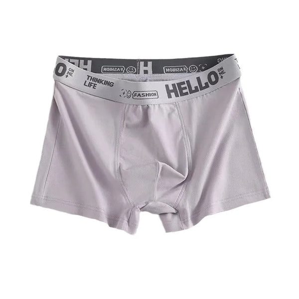 Bye Felicia Goods® “HELLO” Men’s Boxer Briefs – Breathable Comfort Underwear