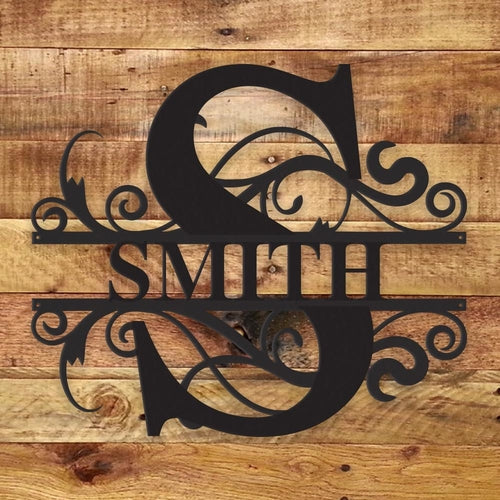Custom Monogram Sign – Because Basic Walls Are Not Invited