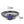 Bye Felicia Goods® Tanzanite CZ Statement Ring – IP Gunmetal Stainless Steel AAA Grade