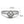 Bye Felicia Goods® Clear CZ Ring – Rhodium-Finished Sparkle and Elegance 925 Sterling Silver
