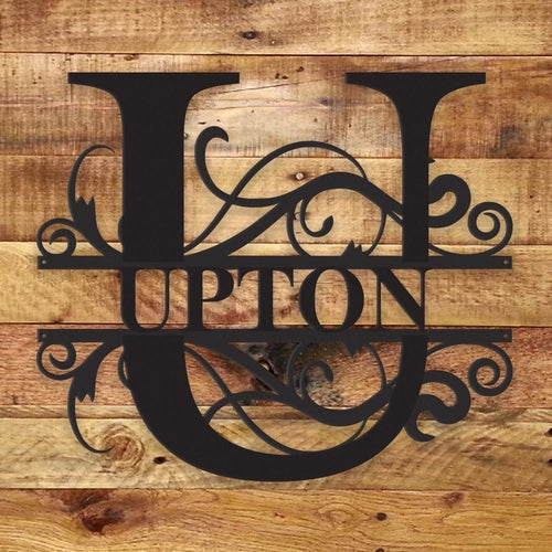 Custom Monogram Sign – Because Basic Walls Are Not Invited