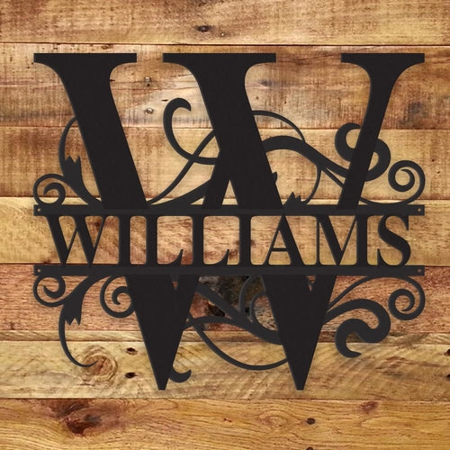 Custom Monogram Sign – Because Basic Walls Are Not Invited