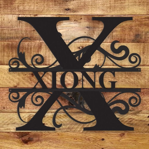 Custom Monogram Sign – Because Basic Walls Are Not Invited