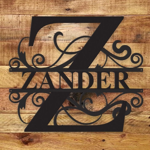 Custom Monogram Sign – Because Basic Walls Are Not Invited