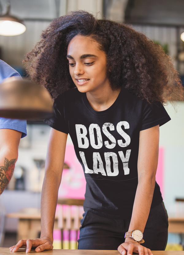 Bye Felicia Goods® “Boss Lady” T-Shirt – Super Soft Statement Graphic Tee