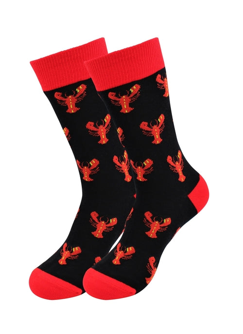 What's for Dinnah – Lobster Crew Socks