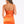 Bring the Heat – Orange Corset Skirt Set