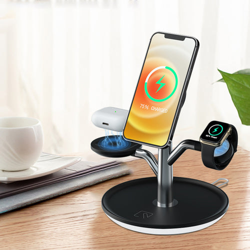 Ultimate Apple Power Hub – iPhone, Watch & AirPods Charger Stand