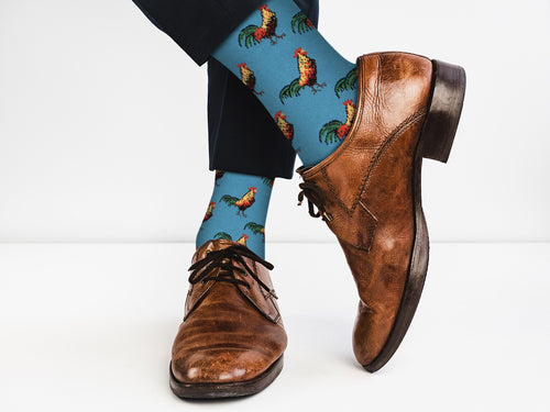 Cluck Around & Find Out – Rooster Crew Socks 🐔