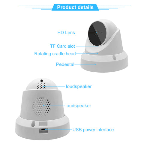 No Sneaking Past This Queen – 1080P HD WiFi Camera with 2-Way, Motion Alert, Night Vision