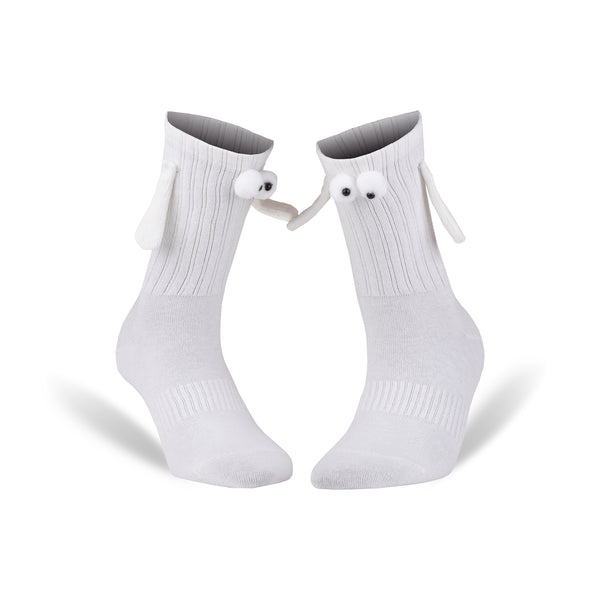 Bye Felicia Goods® Black Magnetic Socks – Funny Couple Novelty Gift (Sizes 5–10)