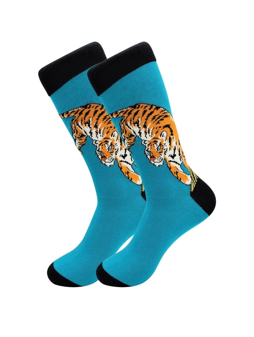 Be the Damn Tiger 🐅 Cotton Crew Socks