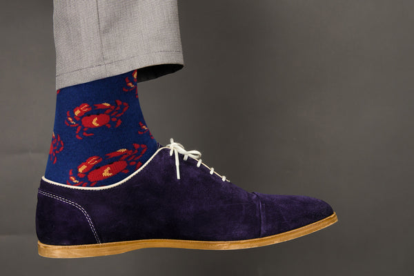 Bye Felicia Goods® Real Sic Crab Socks - Trendy Executive Socks – Unisex Comfort with Style