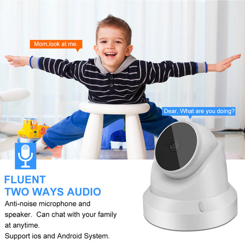 No Sneaking Past This Queen – 1080P HD WiFi Camera with 2-Way, Motion Alert, Night Vision