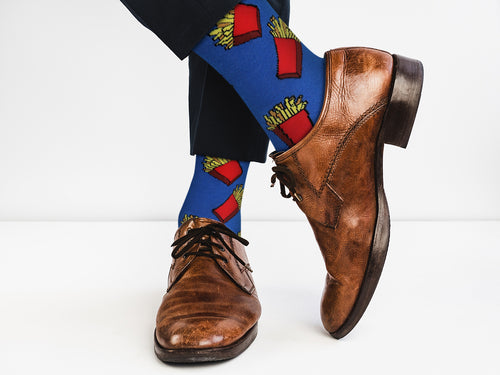 Hot & Crispy – French Fries Crew Socks by Real Sic