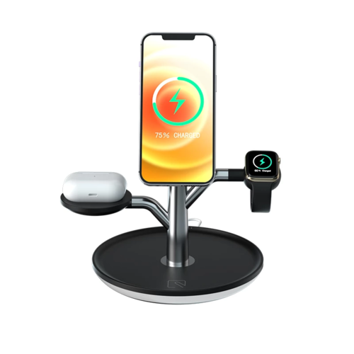 Ultimate Apple Power Hub – iPhone, Watch & AirPods Charger Stand