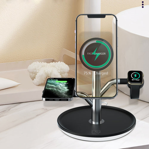Ultimate Apple Power Hub – iPhone, Watch & AirPods Charger Stand